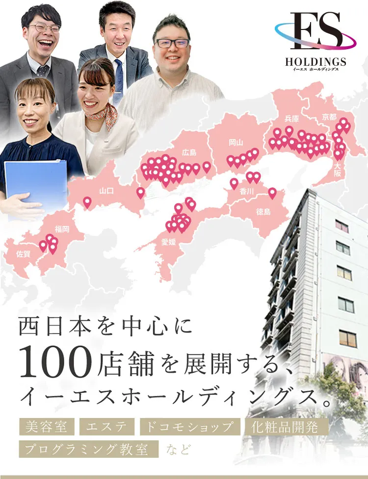 スマホ用イーエスホールディングス地図